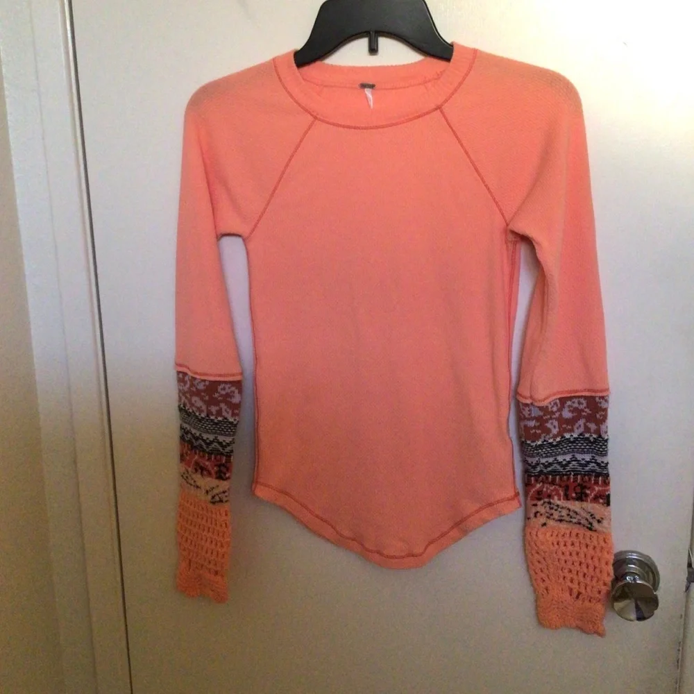 Free People mixed jacquard